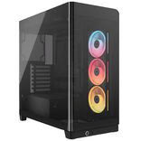 Corsair FRAME 4500X LX-R RGB PC Case, Mid-Tower, E-ATX, Tempered Glass - Black