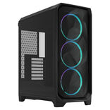 Fractal Design Meshify 3 RGB TG Light PC Case, Mid Tower, E-ATX, - black