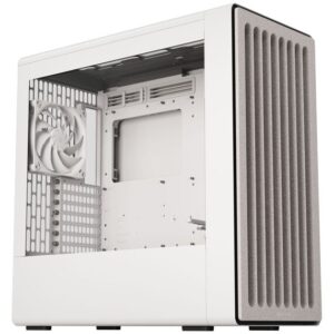 HAVN BF 360 Flow PC Case, Midi Tower, E-ATX, Tempered Glass - White