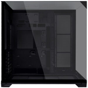 Lian Li O11 Vision Compact PC Case, Mid Tower, E-ATX, Tempered Glass - Black