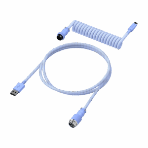 HyperX Coiled Cable - USB Type-C - Light Purple (Violetinis) Klaviatūros Laidas