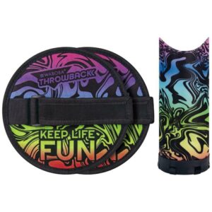 Waboba Throwback skill game 2x paddles 1x throwing shuttlecock