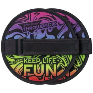 Waboba Throwback skill game 2x paddles 1x throwing shuttlecock - Image 5