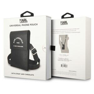 Karl Lagerfeld Handbag KLWBSARSGK black Embossed RSG - Image 6