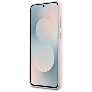 Dėklas Karl Lagerfeld Silicone Karl&Choupette Heads MagSafe skirtas Samsung Galaxy S25 FE rožinės spalvos - Image 5