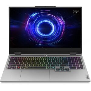 Nešiojamas kompiuteris Lenovo LOQ 15IRX10 i7 / 16GB / 512GB SSD / 15,6" FHD / NVIDIA GeForce RTX 5060 / US išdėstymas / Windows 11 Home (Luna Grey)