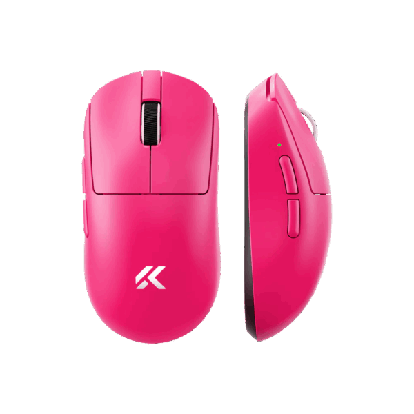 MCHOSE A7 V2 Ultra Wireless Rose Red (Rožinė) Belaidė Žaidimų Pelė