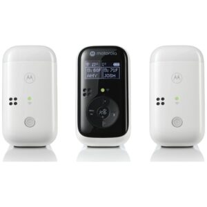 Electronic nanny Motorola PIP15-2 Audio with two baby units white-black