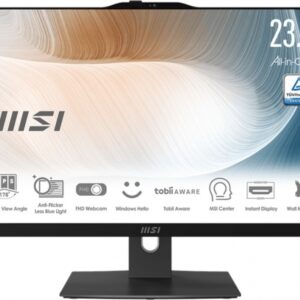All-in-one MSI Modern AM242TP 1M-2021XEU Core 5 / 16GB / 512GB SSD / 23.8" FHD / Touch / W11H / black - adjustable stand