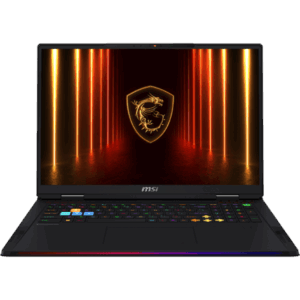 Nešiojamas kompiuteris MSI Raider A18 HX A9WJG R9 / 64GB / 4TB SSD / 18" UHD+ / NVIDIA GeForce RTX5090 / Windows 11 Pro / US išdėstymas / midnight black