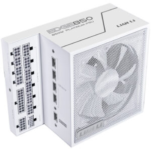 Lian Li EDGE EG0850 80 PLUS Platinum Power Supply, PCIe 5.1, ATX 3.1 - 850 Watt, White