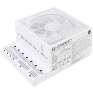 Lian Li EDGE EG0850 80 PLUS Platinum Power Supply, PCIe 5.1, ATX 3.1 - 850 Watt, White - Image 2