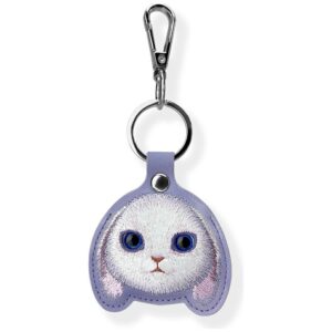 Dėklas Locator Nimmy Big Eyed Pet 2.0 Rabbit violetinės spalvos