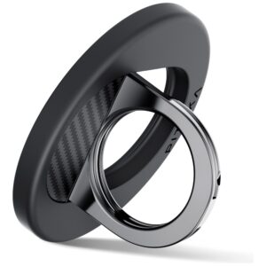 Magnetic laikiklis PITAKA MagEZ Grip 3 MagSafe skirtas telefonui black grey - Image 3