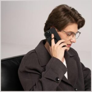 Magnetic laikiklis PITAKA MagEZ Grip 3 MagSafe skirtas telefonui black grey - Image 9