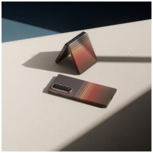 Dėklas PITAKA Ultra-Slim MagSafe skirtas Samsung Galaxy Z Fold7 sunset - Image 5
