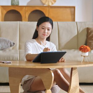 Dėklas PITAKA MagEZ 2 skirtas Apple iPad 11" A16 (2025) / iPad 10.9" 10 gen. (2022) juodos spalvos - Image 4