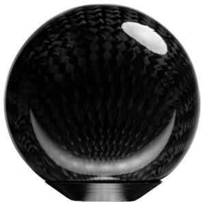 Simagic round shifter knob - carbon fibre, black