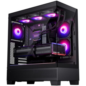Phanteks XT View Tempered Glass Windows, D-RGB - black - Image 2