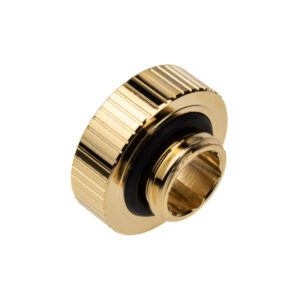 EK Water Blocks EK-Quantum Torque G1/4 Inch Extension Straight Fitting M/F 7 - gold - Image 2
