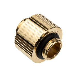 EK Water Blocks EK-Quantum Torque G1/4 Inch Extension Straight MM 14 - gold - Image 1