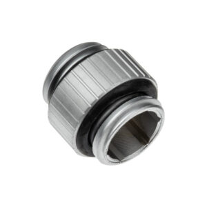 EK Water Blocks EK-Quantum Torque Micro G1/4 inch Extension straight MM 7 - Satin Titanium