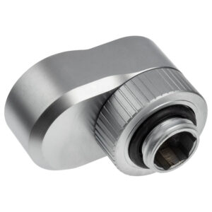 EK Water Blocks EK-Quantum Torque G1/4 Inch Extension Offset MF 14 - Satin Titanium - Image 2