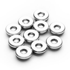 EK Water Blocks EK-Quantum Torque Plug G1/4 inch - 10 pack, silver - Image 2