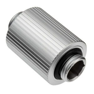 EK Water Blocks EK-Quantum Torque G1/4 Inch Extension Straight MM 28 - Satin Titanium