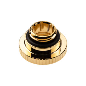 EK Water EK Water Blocks EK-Quantum Torque Surface Port Adapter - Gold - Image 2