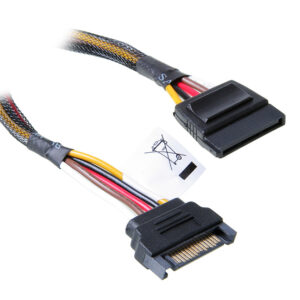 Akasa SATA maitinimo pailginimas - 30cm