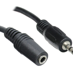InLine Jack Extension, 3.5mm Jack M/F, Stereo - 5m - Image 1