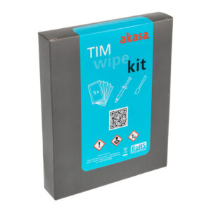 Akasa TIM Wipe Kit Cleaning Wipes + Thermal Paste - Image 2