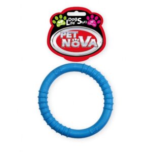 Kramtukas žiedas mėlynas 9,5cm su mėtų kvapu - Image 1