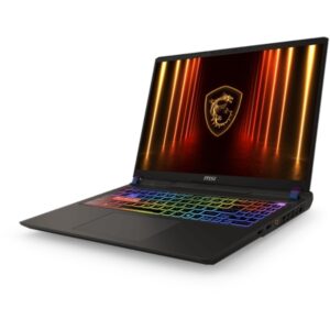 Laptop MSI Vector 16 HX AI A2XWHG Intel Ultra 9 / 32GB / 1TB SSD / 16 QHD+ 240Hz / NVIDIA GeForce RTX5070 Ti / Windows 11 Pro / US išdėstymas cosmos gray - Image 3