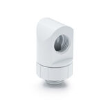 Bitspower Artemis 90 Degree Fitting - rotatable, arctic white