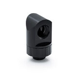 Bitspower Artemis 90 Degree Fitting - rotatable, matte black