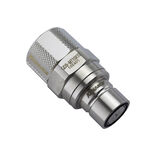 Koolance QD3 Quick Disconnect Straight Male to 13/10mm - no-spill, silver
