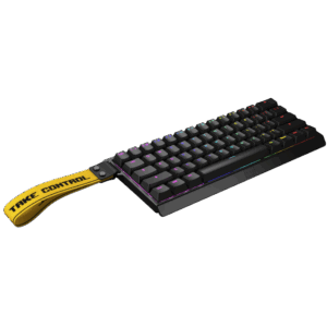 Wooting 60HE+ - US Layout - Lekker L60 V2 Switches - Black (Juoda) Magnetinė Žaidimų Klaviatūra - Image 1