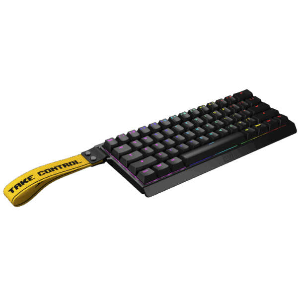 Wooting 60HE+ - US Layout - Lekker L60 V2 Switches - Black (Juoda) Magnetinė Žaidimų Klaviatūra