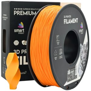 3D Plastikas - Filamentas TPU oranžinės spalvos | 1.75 mm, 1 kg | SPrint