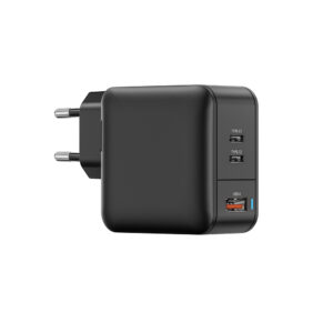 Amazing Thing Wall charger Thunder Pro GaN EUTH66W - USB + 2xType C - PD 66W black - Image 3