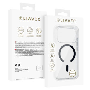 Liavec Pure dėklas skirtas Apple iPhone 17 Pro Max juodos spalvos - Image 8
