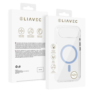 Liavec Pure dėklas skirtas Apple iPhone 17 Air light mėlynos spalvos - Image 8
