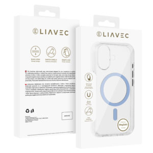 Liavec Pure dėklas skirtas Apple iPhone 17 mėlynos spalvos - Image 8