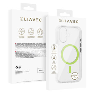 Liavec Pure dėklas skirtas Apple iPhone 17 žalios spalvos - Image 8