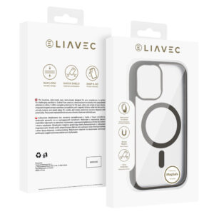 Liavec Soft dėklas skirtas Apple iPhone 17 pilkos spalvos - Image 7