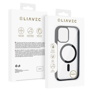 Liavec Soft dėklas skirtas Apple iPhone 17 juodos spalvos - Image 7
