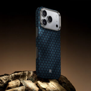 Benks Magnetic Armor Air Armor Grid Kevlar dėklas Metal Frame 600D (0068) skirtas Apple iPhone 17 Air blue - Image 3
