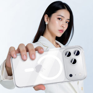 Benks Magnetic Crystal dėklas skirtas Apple iPhone 17 Pro Max transparent (Camera Control Button) - Image 9